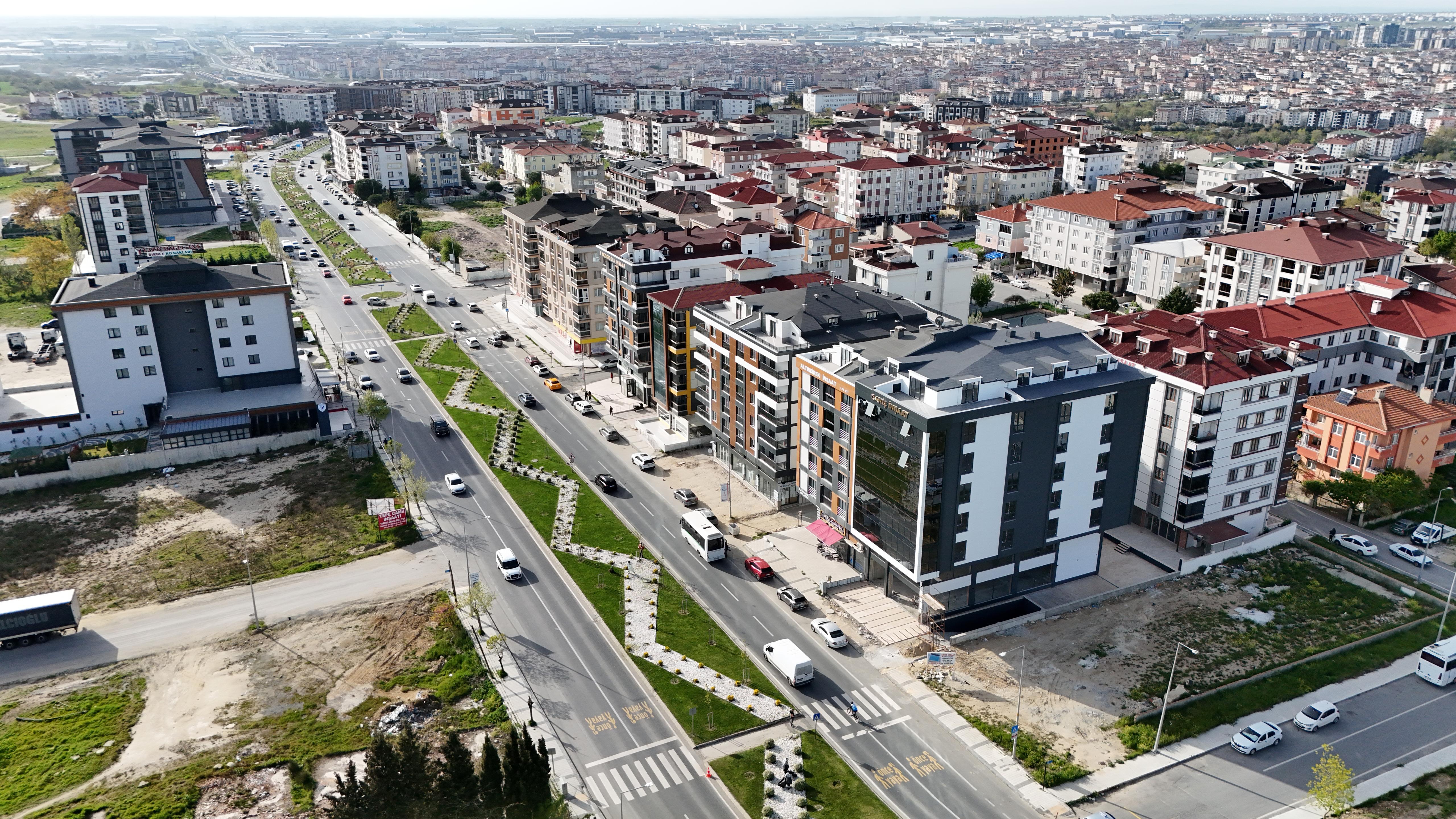 Çerkezköy Tepede SATILIK 1+1-2+1-3+1-4+1