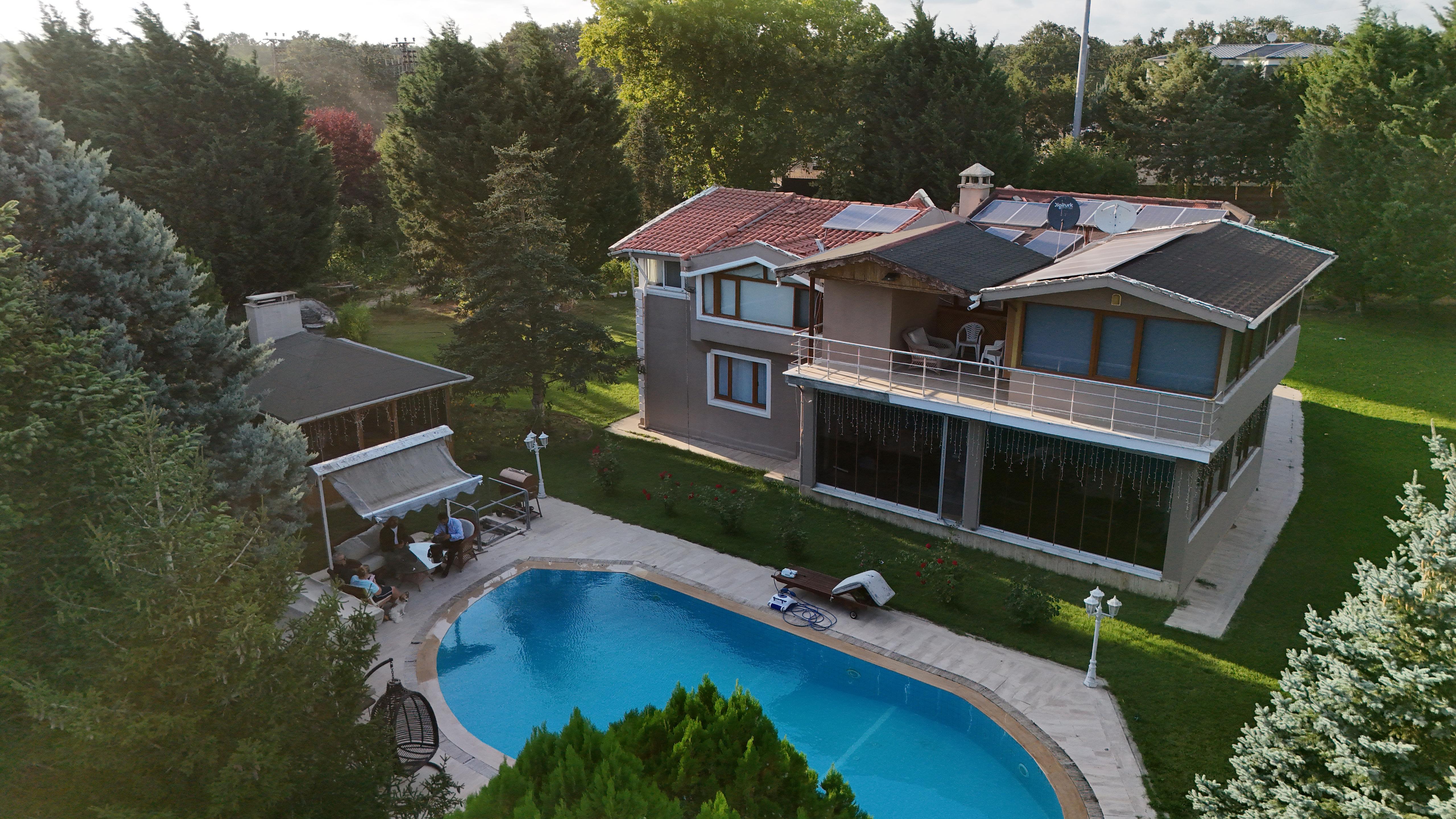 satılık villa 7+2 8.000 m2 Arsa iç